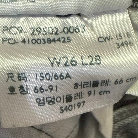 Levi's 501 Swan Island Gray Wash High Waist Stretch Skinny Denim Jeans Size 26 - Picture 5 of 5